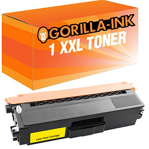Gorilla-Ink 1 Laser-Toner XXL kompatibel mit Brother TN-321Y TN-326Y | geeignet für DCP-L8400 DCP-L8450 HL-L8250 HL-L8350 MFC-L8600 MFC-L8650 MFC-L8850 | Yellow von Gorilla-Ink