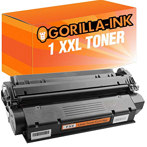 Gorilla-Ink 1 Toner XXL kompatibel mit Canon FX-8 FX8 Fax L380 S L390 L400 Faxphone L170 imageCLASS D340 i-SENSYS L380S L390 Laser Class 510 PC-D 320 PC-D 340 von Gorilla-Ink