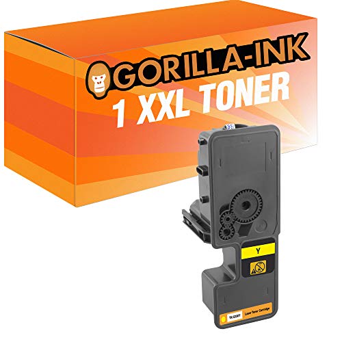 Gorilla-Ink 1 Toner XXL kompatibel mit Kyocera TK-5230 Yellow | ECOSYS M 5521 CDN M 5521 CDW P 5021 P 5021 CDN P5021 CDW von Gorilla-Ink