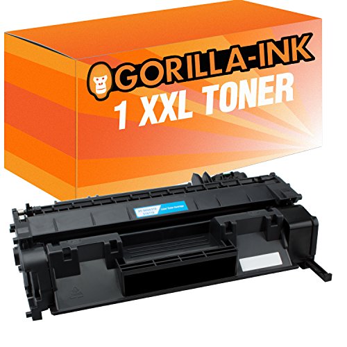 Gorilla-Ink 1x Laser-Toner XXL Black kompatibel mit HP CE505A Laserjet P 2030 Series 2033 2033 N 2034 2034 N 2035 2035 N 2036 2036 N von Gorilla-Ink