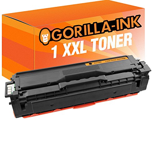 Gorilla-Ink 1x Toner-Kartusche XXL zu Samsung CLT-K504S Schwarz CLX-4100 Series CLX-4195 FW CLX-4195 FN CLX-4195 N von Gorilla-Ink