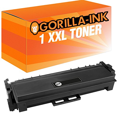 Gorilla-Ink 1x Toner-Patrone Schwarz XXL kompatibel mit HP CF-410X CF-411X CF-412X CF-413X MFP M 377 dw M477 M477 fdn M 477 fdw M 477 fnw M 452 dw M 470 M 450 M 452 M 452 DN M 452 nw von Gorilla-Ink