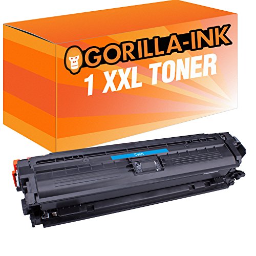 Gorilla-Ink 1x Toner XL Cyan ersetzt HP CE341A HP 700 Color M 775 Series von Gorilla-Ink