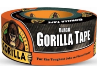 Gorilla schwarzes Klebeband 48 mm. - 11 Meter von Gorilla Sports