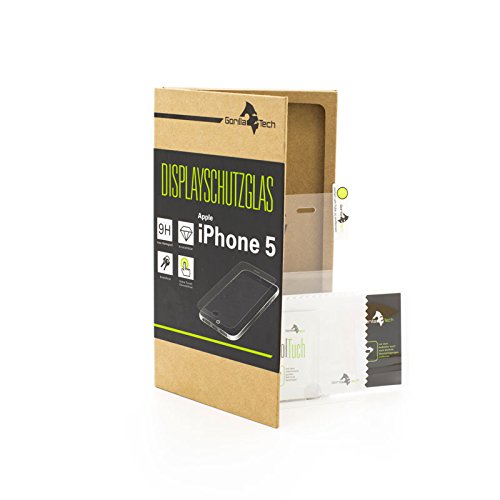 Gorilla Tech Apple iPhone 5/5S/SE Displayschutzglas von Gorilla Tech
