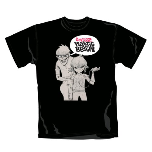 Bang T-Shirt (Blk,l,Male) von Gorillaz