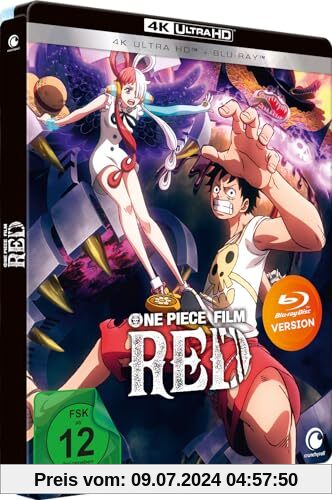 One Piece Film: Red - 14. Film - Steelbook - [4K Blu-ray + Blu-ray] - Limited Edition von Goro Taniguchi