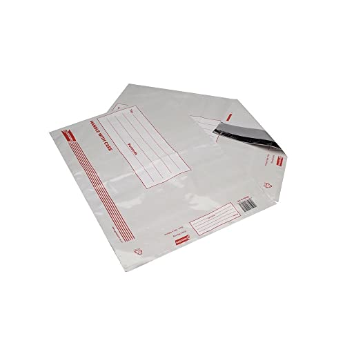 Go Secure Briefumschläge, aus Polyethylen, extra stark, 345 x 430 mm, Weiß, 25 Stück von Gosecure