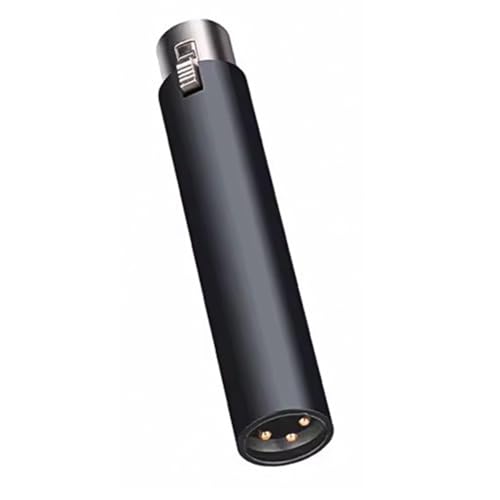 Gosera 48-V-Mikrofon-Dynamischer Vorverstärker für DM1 28-DB-Mikrofonverstärker für Dynamische und Passive Bändchenmikrofone von Gosera