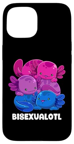 Hülle für iPhone 15 Bisexuell Axolotl Bi Pride Flagge Bisexualotl LGBTQ Pride Monat Hülle für iPhone 15 Bisexuell Axolotl Bi Pride Flagge Bisexualotl LGBTQ Pride Monat von GoshWow