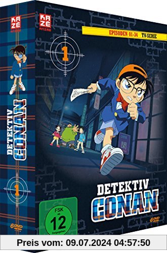Detective Conan - Episoden 01-34 [6 DVDs] von Gosho Aoyama