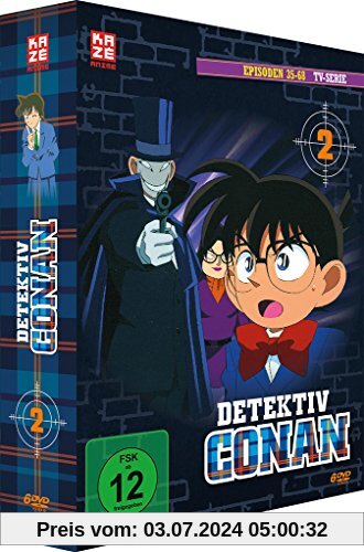 Detektiv Conan - Box 2 (Episoden 35-68) [6 DVDs] von Gosho Aoyama