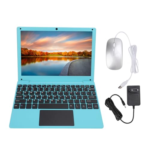 10,1-Zoll-Laptop-Computer, Quad-Core-Prozessor-Laptop-Netbook-Computer, Typ-C-Aufladung, Integrierte Kamera, Kabellose Wiedergabetreue, USB-Anschluss, Laptop für 12.0 von Goshyda