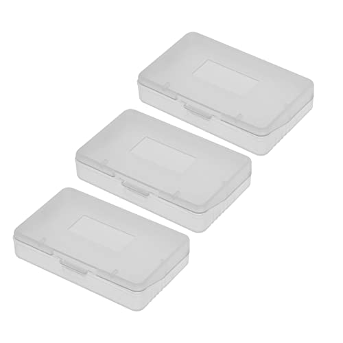 10 Stück Game Card Cartridge Case, 10 Stück Transparente Anti-Staubschutz-Schutzhülle für Game Cartridge Case Aufbewahrungsbox, für Nintendo Game Boy Advance GBA von Goshyda