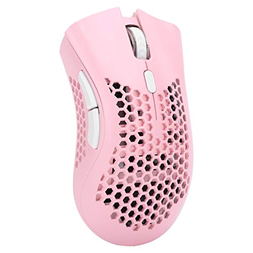 2,4 GHz Wireless Gaming Mouse, 800/1200/1600 DPI 7 Tasten RGB Light Ergonomisches Design Tragbare Maus für PC-Spieler, Büroangestellte von Goshyda