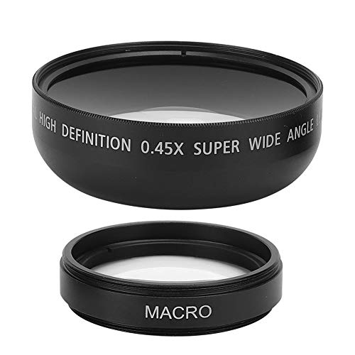 46MM 0,45X Weitwinkel-Makroobjektiv, großer Sichtwinkel Aluminiumlegierung + optische Glaskameraobjektive für 46MM Durchmesser Alle Objektive 46MM 0,45X Weitwinkel-Makroobjektiv, großer Sichtwinkel Aluminiumlegierung + optische Glaskameraobjektive für 46MM Durchmesser Alle Objektive von Goshyda