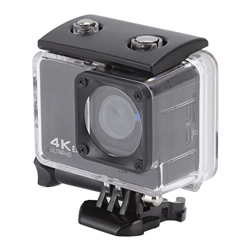 4K 24M HD Action-Kamera, 98FT/30M Wasserdichte Unterwasser-Sportkamera mit Eingebauter WiFi-Fernbedienung und HDMI-Schnittstelle, Tauch-Camcorder mit Festem EIS-Zubehör, Zum Radfahren, Schwimmen, Tauc 4K 24M HD Action-Kamera, 98FT/30M Wasserdichte Unterwasser-Sportkamera mit Eingebauter WiFi-Fernbedienung und HDMI-Schnittstelle, Tauch-Camcorder mit Festem EIS-Zubehör, Zum Radfahren, Schwimmen, Tauc von Goshyda