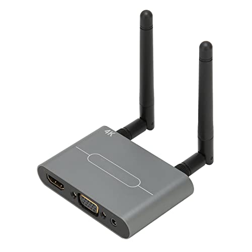 4K Wireless HDMI VGA Display Adapter Dongle, 5G WiFi Converter Dongle Adapter Unterstützt für Android für Windows für OS X, kein Laufwerk Erforderlich von Goshyda