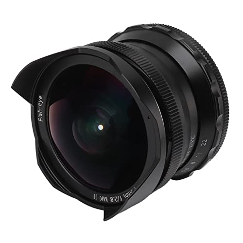 7,5 Mm F2,8 Ultra-Weitwinkel-Fisheye-Objektiv für M4/3-Mount-Kameras, für Gh6 Gh5 Ii G95(D) Gx9 G100 G85 für Olympus OM1 OM5EM53 EM1X EM13 EM53 von Goshyda
