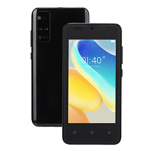 Android-Handys ohne Sperre, Y53S 5,45-Zoll-FHD-Bildschirm, Dual-SIM-Handy mit Gesichtssperre, 2 GB RAM, 32 GB ROM, Ultradünnes Smartphone, 128-G-Erweiterung, 2800 MAh, Dual-Kamera, Bluetooth(Schwarz) von Goshyda