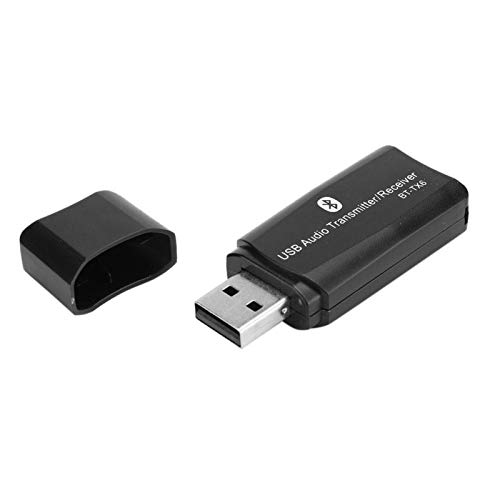 Bluetooth 5.0 Empfänger, 2-in-1 Bluetooth 5.0 USB Wireless Audio Transceiver mit Hervorragender Leistung, für PC/Projektor/TV/Verstärker/Auto von Goshyda