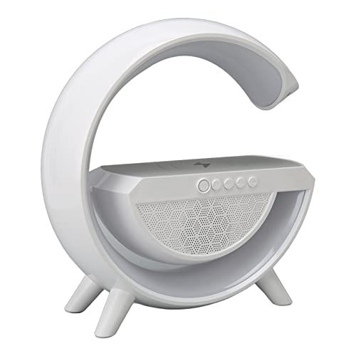 Bluetooth-Lautsprecher, Nachtlicht, 15 W, Kabelloses Aufladen, Kinderlautsprecher, Dimmbare Nachttischlampe, Unterstützung von FM USB AUX, Geschenkideen für Teenager, Mädchen, Bluetooth-Lautsprecher, Nachtlicht, 15 W, Kabelloses Aufladen, Kinderlautsprecher, Dimmbare Nachttischlampe, Unterstützung von FM USB AUX, Geschenkideen für Teenager, Mädchen, von Goshyda