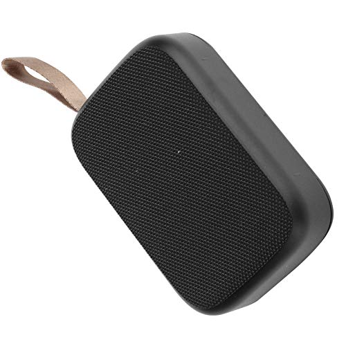 Bluetooth-Lautsprecher, Tragbarer USB Powerd Wireless Bluetooth-Subwoofer für Kleine Lautsprecher mit FM-Radio, AUX-Audiokabel, Freisprecheinrichtung, für Den Außen-, Heim- und Bürobereich(schwarz) von Goshyda