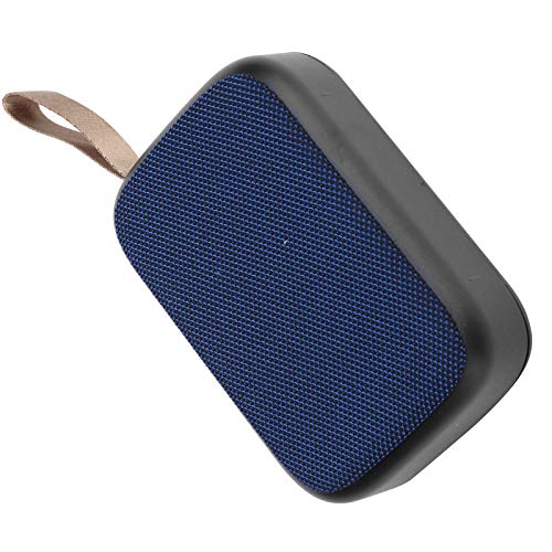 Bluetooth-Lautsprecher, Tragbarer USB Powerd Wireless Bluetooth-Subwoofer für Kleine Lautsprecher mit FM-Radio, AUX-Audiokabel, Freisprecheinrichtung, für Den Außen-, Heim- und Bürobereich(Blau) von Goshyda