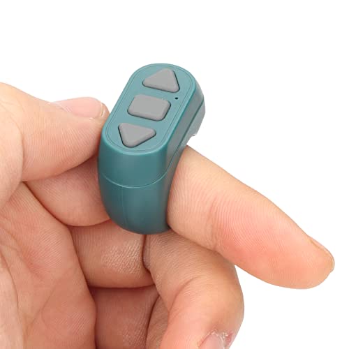 Bluetooth Remote Control Page Turner für Tik Tok, Wireless Page Turner Ring mit Stabilem Signal für Smartphone APP von Goshyda