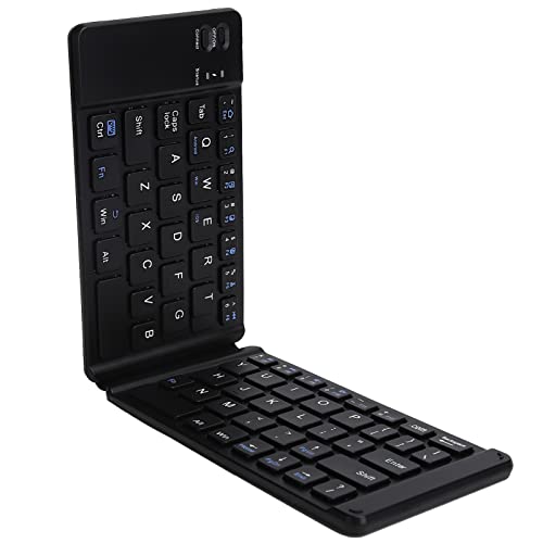 Bluetooth-Tastatur, Klapptastatur Bluetooth 3.0 Wireless-Tastatur mit Stabiler Übertragung und 10 M Verbindungsabstand, für Laptop-Tablet-Desktop von Goshyda