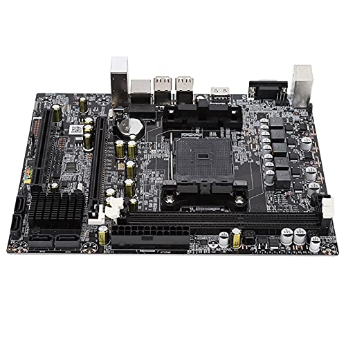 Desktop-Computer-Motherboard, DDR3-Unterstützung 1600/1333 4G/8G, FM2/FM2+CPU-Schnittstelle USB2.0 HDMI VGA RJ45, Gaming-Mainboard für AMD DDR3 von Goshyda