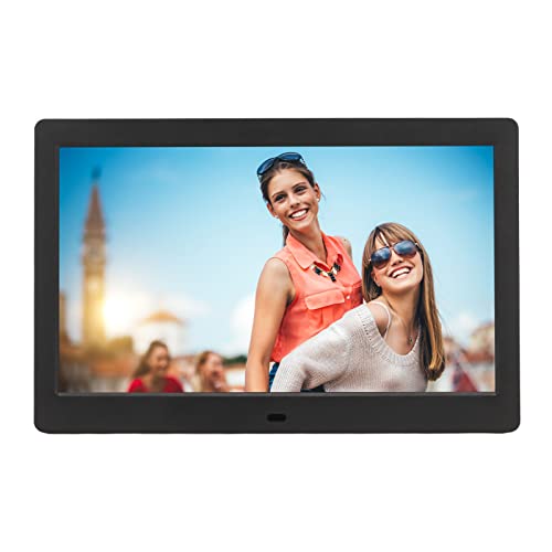 Digitaler Bilderrahmen mit 10-Zoll-HD-Bildschirm und Verschiedenen Dateiformaten, Kompatibel mit USB/Speicherkarte, Übergangseffekten, Familie und Freunde Digitaler Bilderrahmen mit 10-Zoll-HD-Bildschirm und Verschiedenen Dateiformaten, Kompatibel mit USB/Speicherkarte, Übergangseffekten, Familie und Freunde von Goshyda