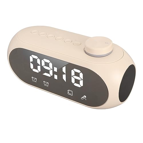 Digitaler Radiowecker für Schlafzimmer, Nachttisch-FM-Uhren mit Kabellosem Bluetooth-Lautsprecher, RGB-Beleuchtung, Großes Spiegeldisplay, Dual-Alarm, Typ-C-Aufladung, für Kinder Digitaler Radiowecker für Schlafzimmer, Nachttisch-FM-Uhren mit Kabellosem Bluetooth-Lautsprecher, RGB-Beleuchtung, Großes Spiegeldisplay, Dual-Alarm, Typ-C-Aufladung, für Kinder von Goshyda