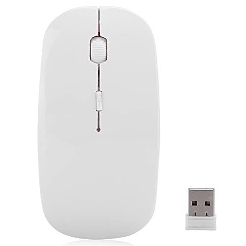Drahtlose Maus, Super Slient Laptop Desktop-Computer Tablet Tragbare Maus, Office Business Mouse 2.4G für Windows 98 / für ME/für 2000 / für XP/für Vista von Goshyda