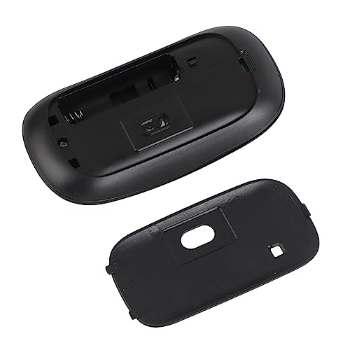 Drahtlose Maus, Tragbar Schwarz Drahtloses Bluetooth 5.0 3 Einstellbares DPI-ABS-Material Stummschaltung von Büromäusen mit Batteriesteuerung für OS X/Mi/Samsung-Laptop-Tablets von Goshyda