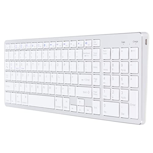 Drahtlose Tastaturen, Office Tablet Handy Universal Digitale Ladetastatur mit Shortcut Keys Einstellung, für Desktop Laptop von Goshyda