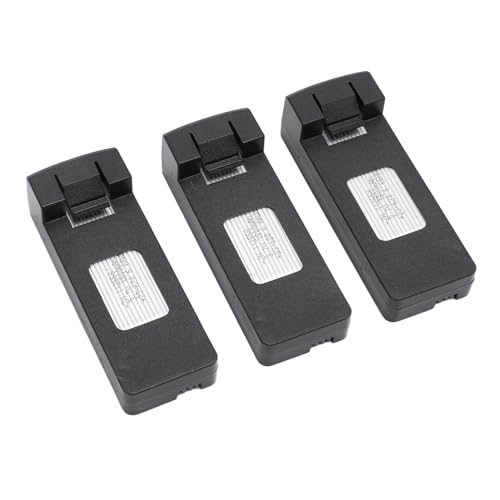 Drohnenbatterie für S150 S118 H2 F196 D8 RC Quadcopter, 3,7 V 1800 MAh Ersatzbatterie für RC-Drohnen, 3 Stück Tragbare UAV-Lithiumbatterie Drohnenbatterie für S150 S118 H2 F196 D8 RC Quadcopter, 3,7 V 1800 MAh Ersatzbatterie für RC-Drohnen, 3 Stück Tragbare UAV-Lithiumbatterie von Goshyda