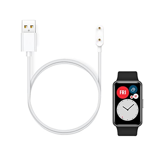 Ersatz-Smartwatch-Ladegerät, Tragbares USB-Smartwatch-Ladekabel, für Huawei 6 7 Band 6 7, für Honor 6 ES Watch (Weiss) von Goshyda