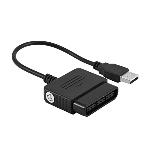 Game Controller Converter für Playstation 1/2 PS1/PS2, Gamepad Control USB-Adapter für Sony PS3 und PC, unterstützt Analog/Digital-Modus Game Controller Converter für Playstation 1/2 PS1/PS2, Gamepad Control USB-Adapter für Sony PS3 und PC, unterstützt Analog/Digital-Modus von Goshyda