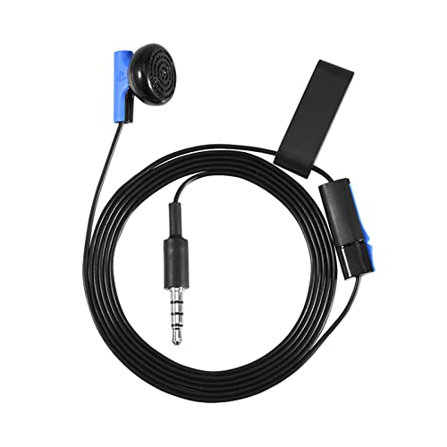 Gaming-Headset, 3,5-mm-Spielkopfhörer mit Mikrofon, kabelgebundener Kopfhörer-Kopfhörer für/Sony Playstation 4 PS4-Controller mit integrierter 9,2-mm-Lautsprechereinheit, Ein/Aus-Steuerung für Mikrofo von Goshyda