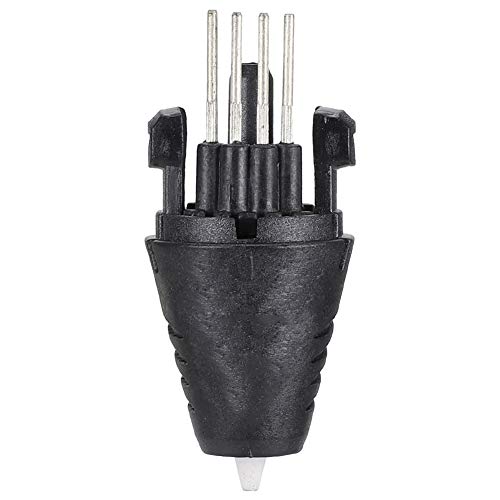 Goshyda 1,75 Mm Schwarze Metallstange mit Feiner Verarbeitung, Verbesserten Funktionen und Wärmeleitung für 3D-Drucker-Stift-Drucker-Teilezubehör von Goshyda