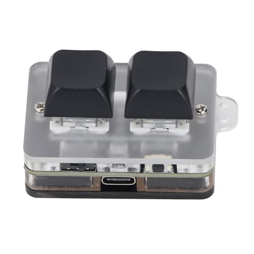 Goshyda 2 Tasten Tastatur, 5V 1A Benutzerdefinierte Tastatur -Programmierung Makro 400mAh Akku für Spiele und Unterhaltung Goshyda 2 Tasten Tastatur, 5V 1A Benutzerdefinierte Tastatur -Programmierung Makro 400mAh Akku für Spiele und Unterhaltung von Goshyda