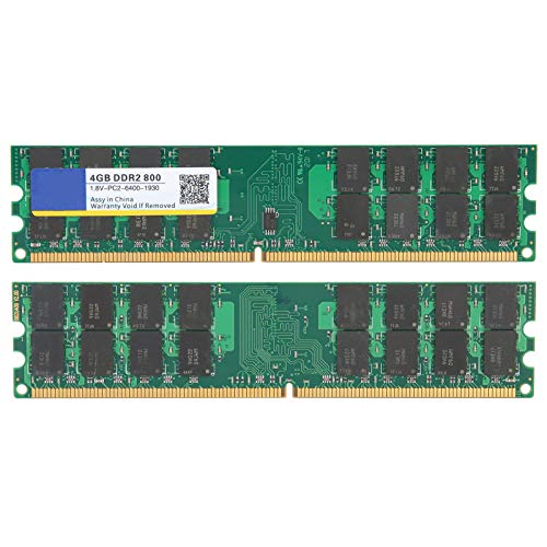 Goshyda 4 GB DDR2 800 MHz PC2-6400 1,8 V Speicherriegelmodul für Gen 2. Tragen Sie Langlebige, Erhöhte Kapazität von Goshyda