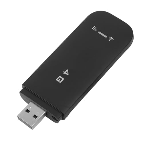 Goshyda 4G LTE Mobiles WLAN, Tragbarer USB-Taschen-WLAN-Router, Mobiler Hochgeschwindigkeits-WLAN-Hotspot mit SIM-Kartensteckplatz, Gemeinsame Nutzung von Bis zu 10 WLAN-Benutzern, für von Goshyda