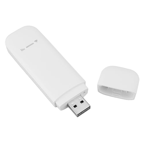 Goshyda 4G LTE USB-WLAN-Modem, Tragbarer 4G-Router mit SIM-Kartensteckplatz, Mobiler WLAN-Hotspot, Tragbarer Reise-Hotspot, Unterstützt 10 Benutzer, für Windows für OS X für Android von Goshyda