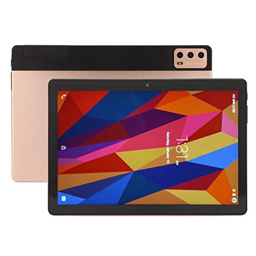 Goshyda Android 11-Tablet, 10,1-Zoll-Tablet, 1 GB RAM, 16 GB ROM, FHD-Display, Touchscreen-Tablet-PC, Octa-Core-Chip, 2,4/5 GW WLAN, Buletooth, GPS, Dual-Kamera, 3000 MAh, von Goshyda