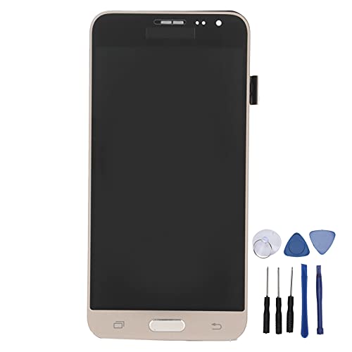 Goshyda Bildschirm Ersatz für J3 2016, LCD Display Screen Touch Digitizer Assembly für Galaxy J320 J320M J320A J320H J320F J320P J320Y J320DD J320R4 J320DS Usw(Gold) von Goshyda