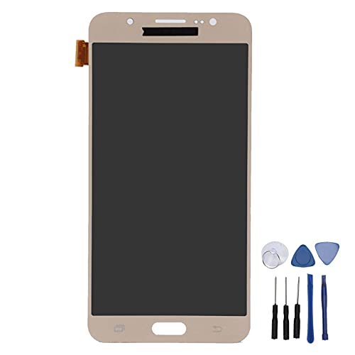 Goshyda Bildschirm Ersatz für Samsung J7 2016, LCD Display Screen Touch Digitizer Assembly für Galaxy J710 SM-J710 J710DS J710H J710MN J710GN J710K J710FN Usw(Gold) von Goshyda