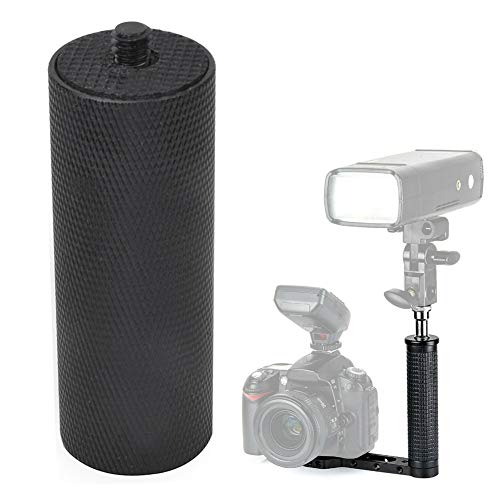 Goshyda Blitzlicht-Handgriff, Tragbarer Blitzgriff aus Aluminiumlegierung, LED-Lampengriff mit 1/4 Zoll-Schraube für DSLR-Kamera-Camcorder Goshyda Blitzlicht-Handgriff, Tragbarer Blitzgriff aus Aluminiumlegierung, LED-Lampengriff mit 1/4 Zoll-Schraube für DSLR-Kamera-Camcorder von Goshyda