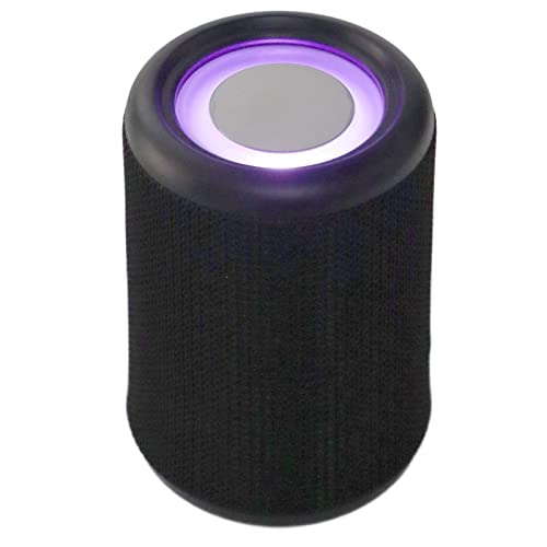 Goshyda Bluetooth-Lautsprecher, Tragbarer RGB-Licht-360 ° -Rundum-Soundeffekt-Musikplayer, Kompatibel mit Tablet-Computern, Laptops und Mobiltelefonen von Goshyda